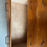 Vintage chest of drawers with splayed legs