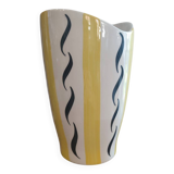 Vase faïence Saint Clément France années 60