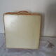 Straw and raffia sewing basket