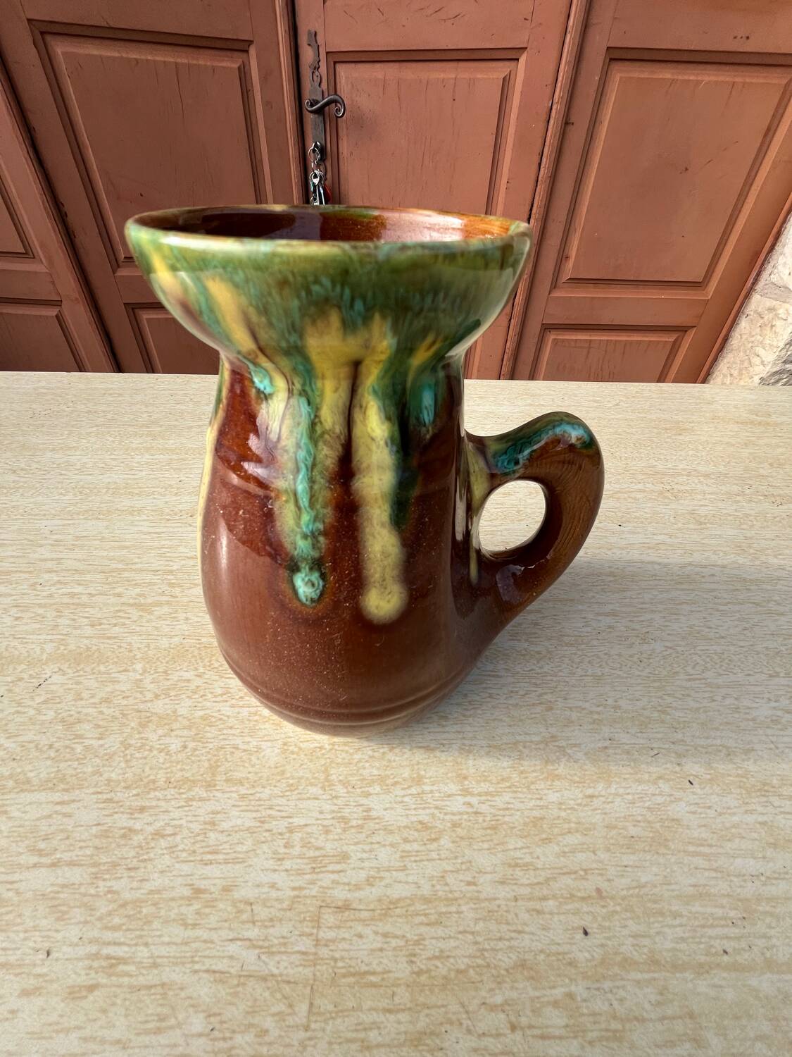 Vintage ceramic pitcher