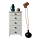Small wooden chest of drawers vintage retro patinated bohemian 1950s