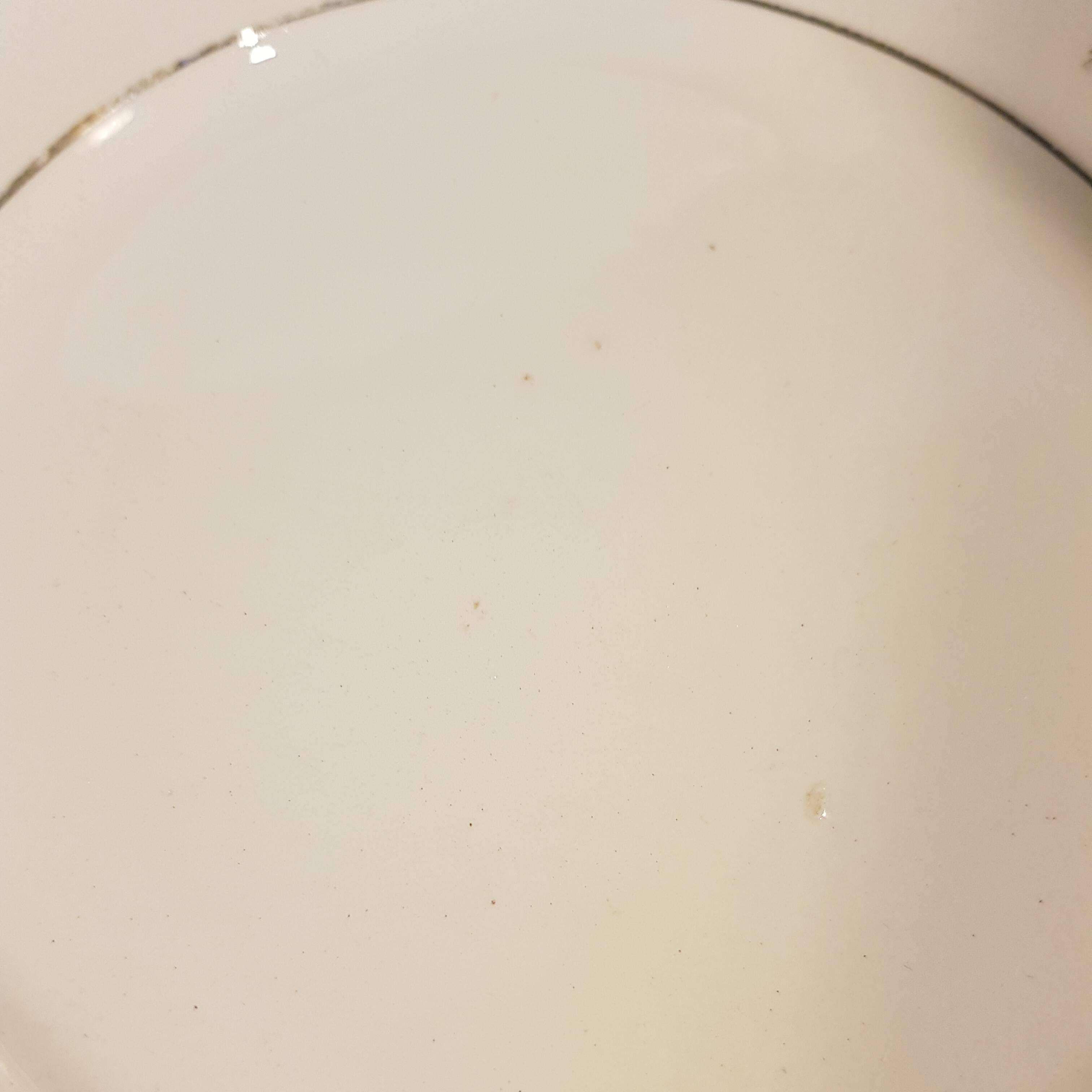 Old Badonviller dessert service