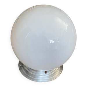 Plafonnier ou applique - globe opaline blanc