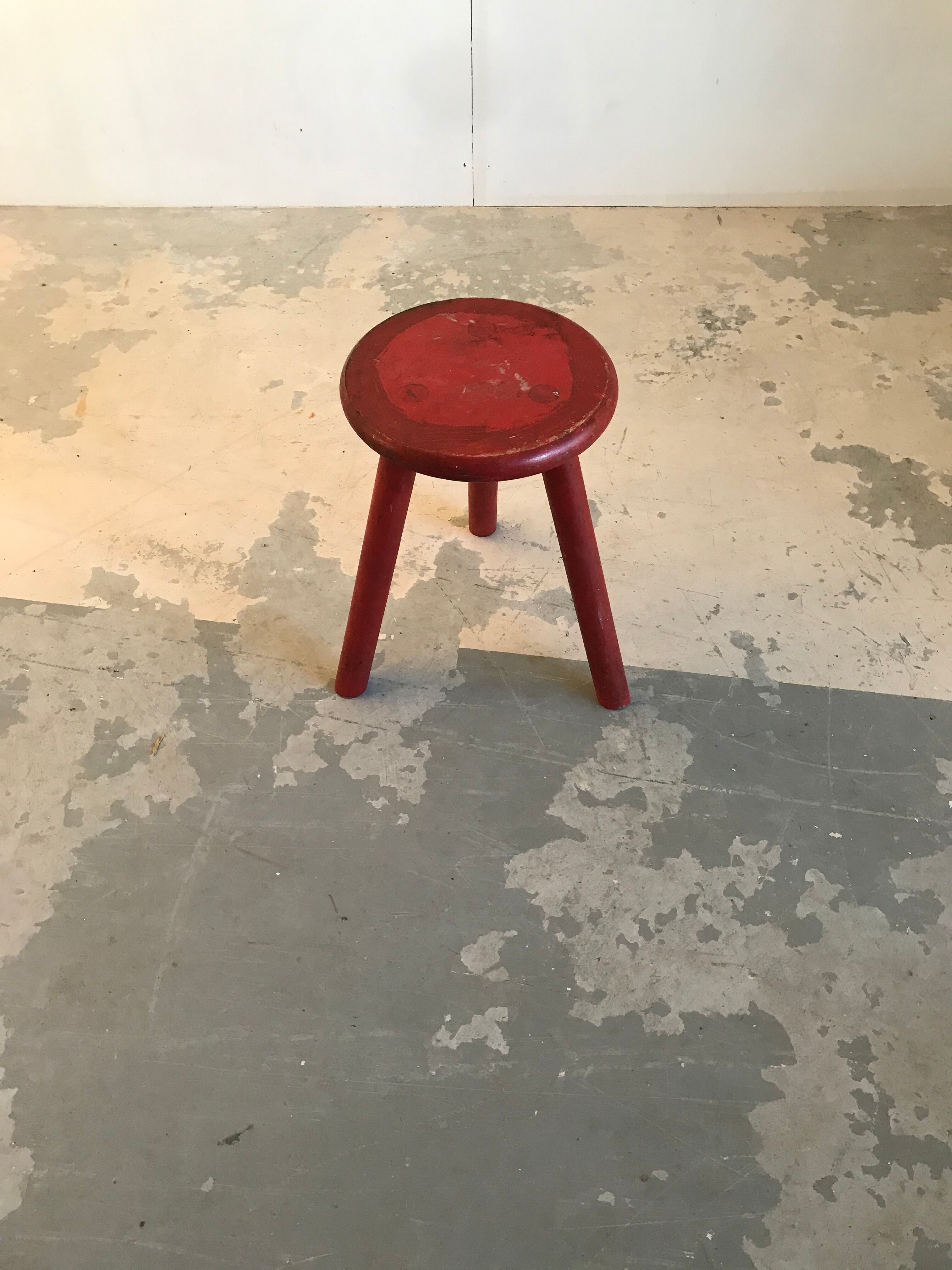 Wooden stool