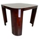 Table basse art déco en acajou par Otto Prutscher