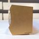 Vintage Jaz flip flap alarm clock model Vibric - 1974 - Orange and Gold