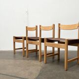 Swedish Mid-Century Safari Chair, 1960s, set of 3