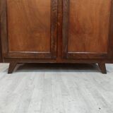 Vintage compass feet cabinet