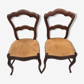 Paire de chaises Louis  Philippe