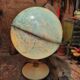 Vintage Earth Globe