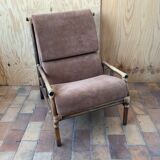 Rattan armchair