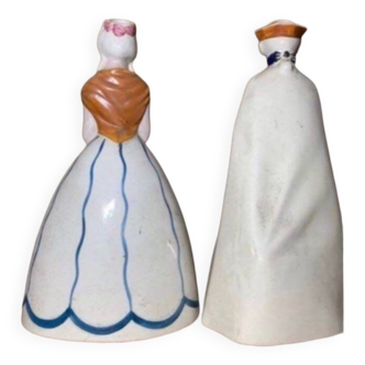 Pair of slip bottles 1931