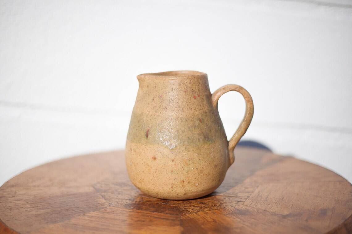 Pichet vintage, cruche vintage, poterie par campo piano orezza, poterie corse, carafe, vase, cuisine