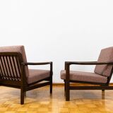 Pair of mid century armchairs "b7522 " by zenon bączyk, poland, 1960s