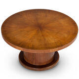 Round modular coffee table Art Deco