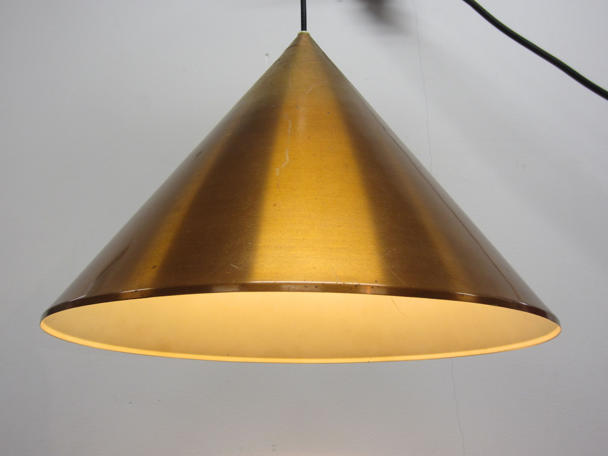 Hans-Agne Jakobsson Scandinavian copper pendant light
