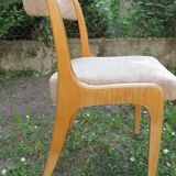 Series of 4 scandinavian chairs