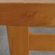 160cm bed in solid elm, 1980