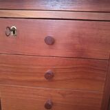 Vintage Scandinavian teak desk 60