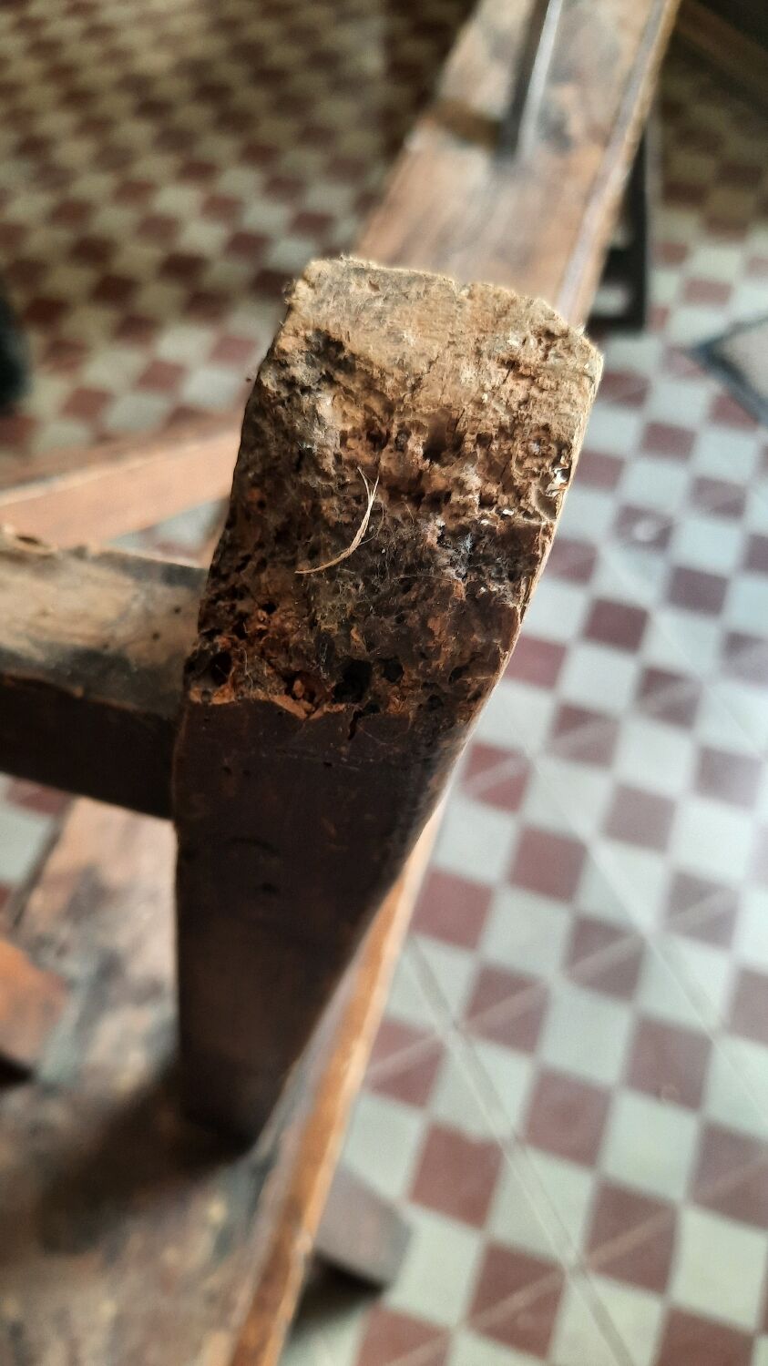 Farmhouse table and benches