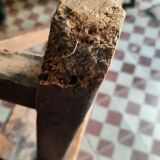 Farmhouse table and benches