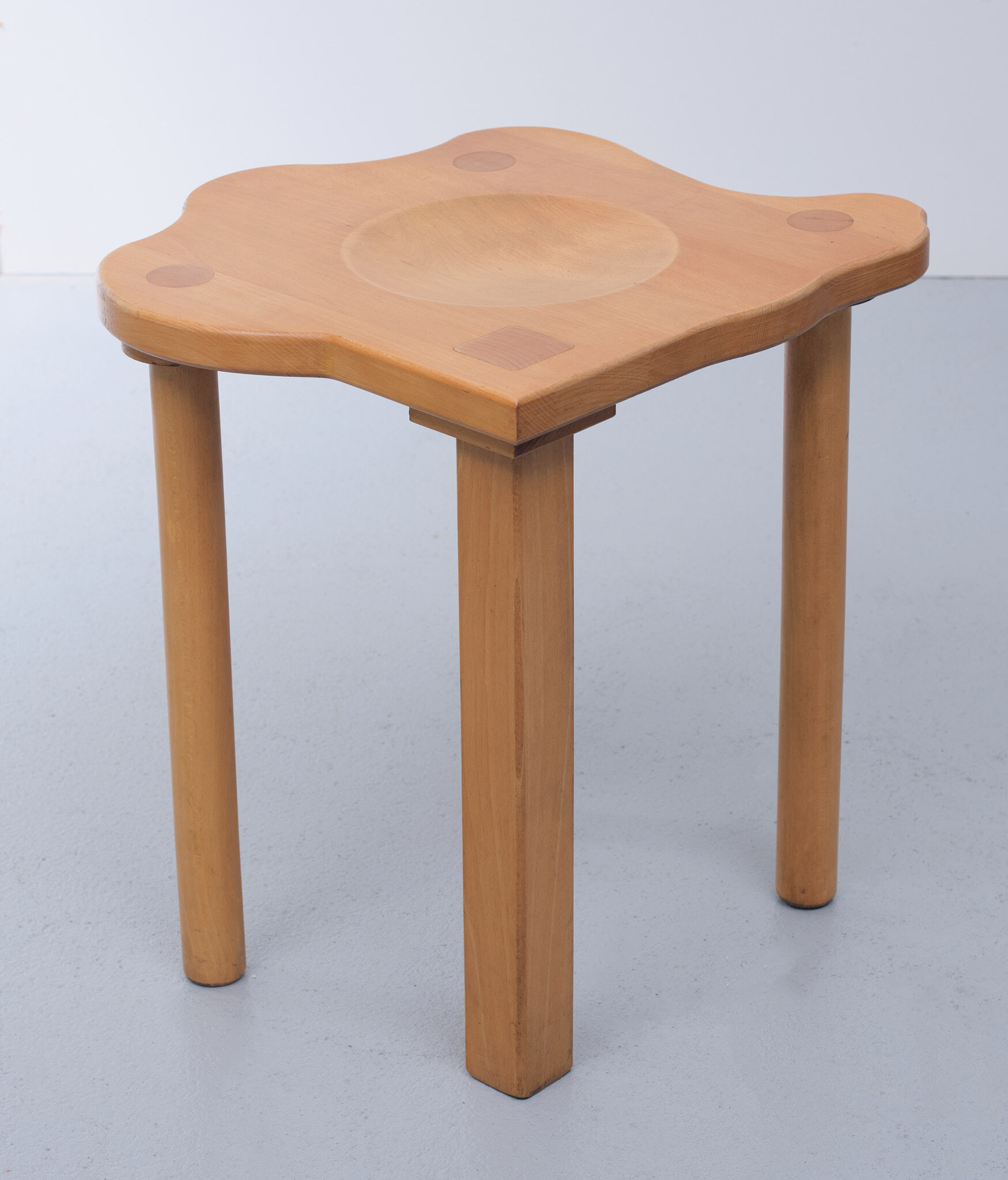 Era Herbstb Solid Pine Wood Stool