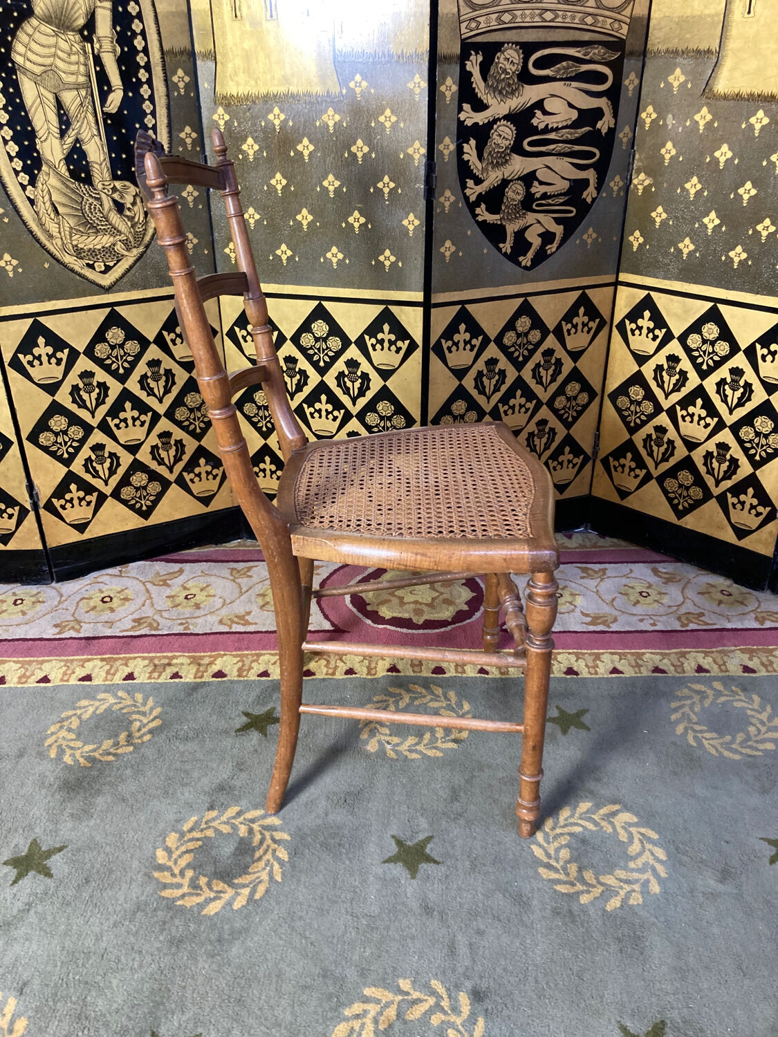 6 Art Nouveau chans chairs