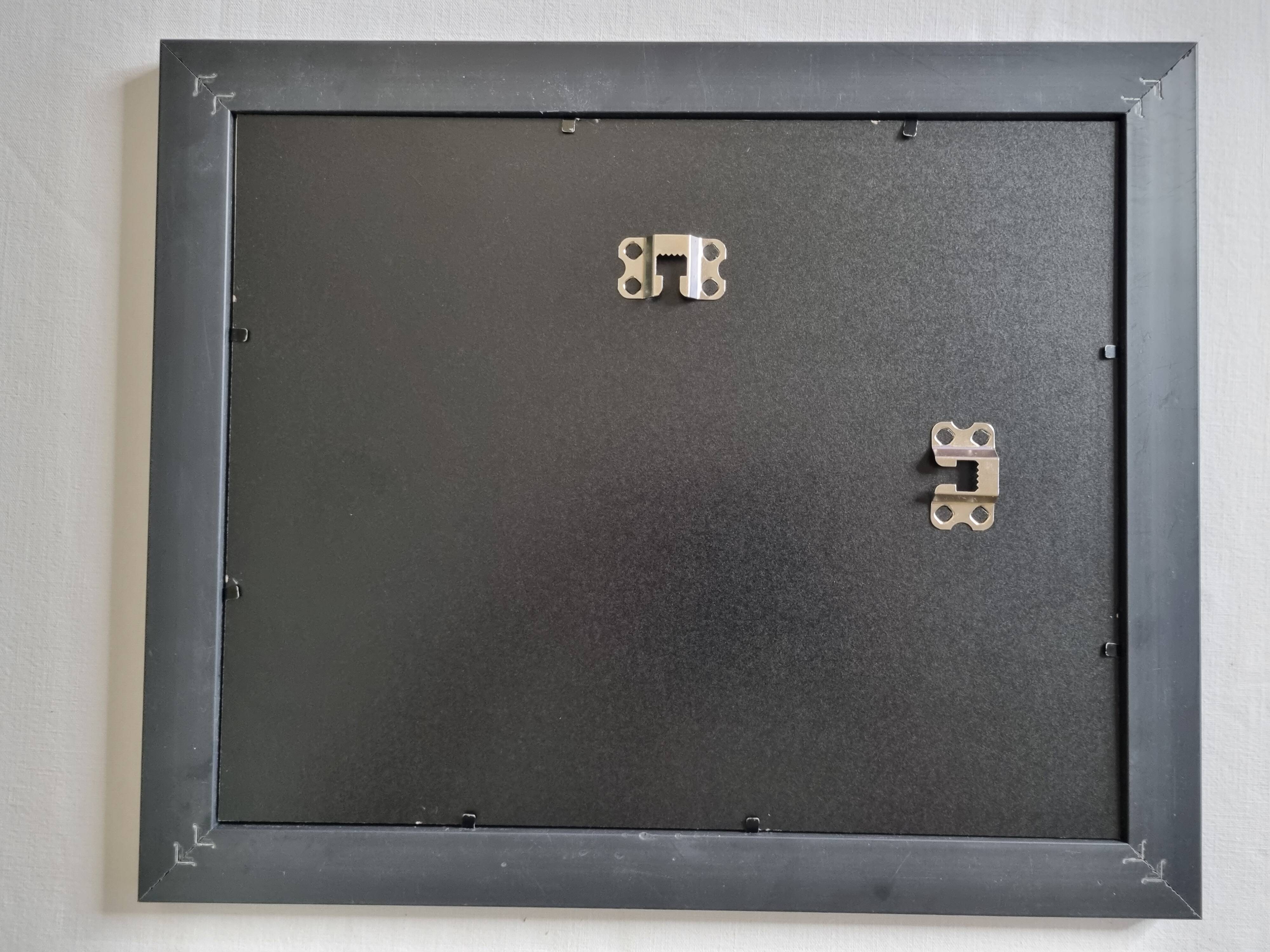 Framed black and white press photograph, Lagerfeld Gallery Collection 2005, 30 x 26 cm