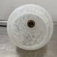 Lot 2 round clichy glass hanging lamps