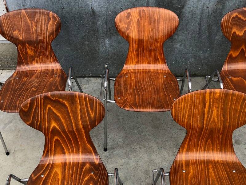 Beautiful Tubax pagwood chairs – The Belgian butterfly chairs