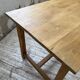 Table de ferme chêne doré 160cm