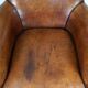 Correct and comfortable sheep leather armchair/armchair with a beautiful finish