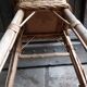 High chair child wicker