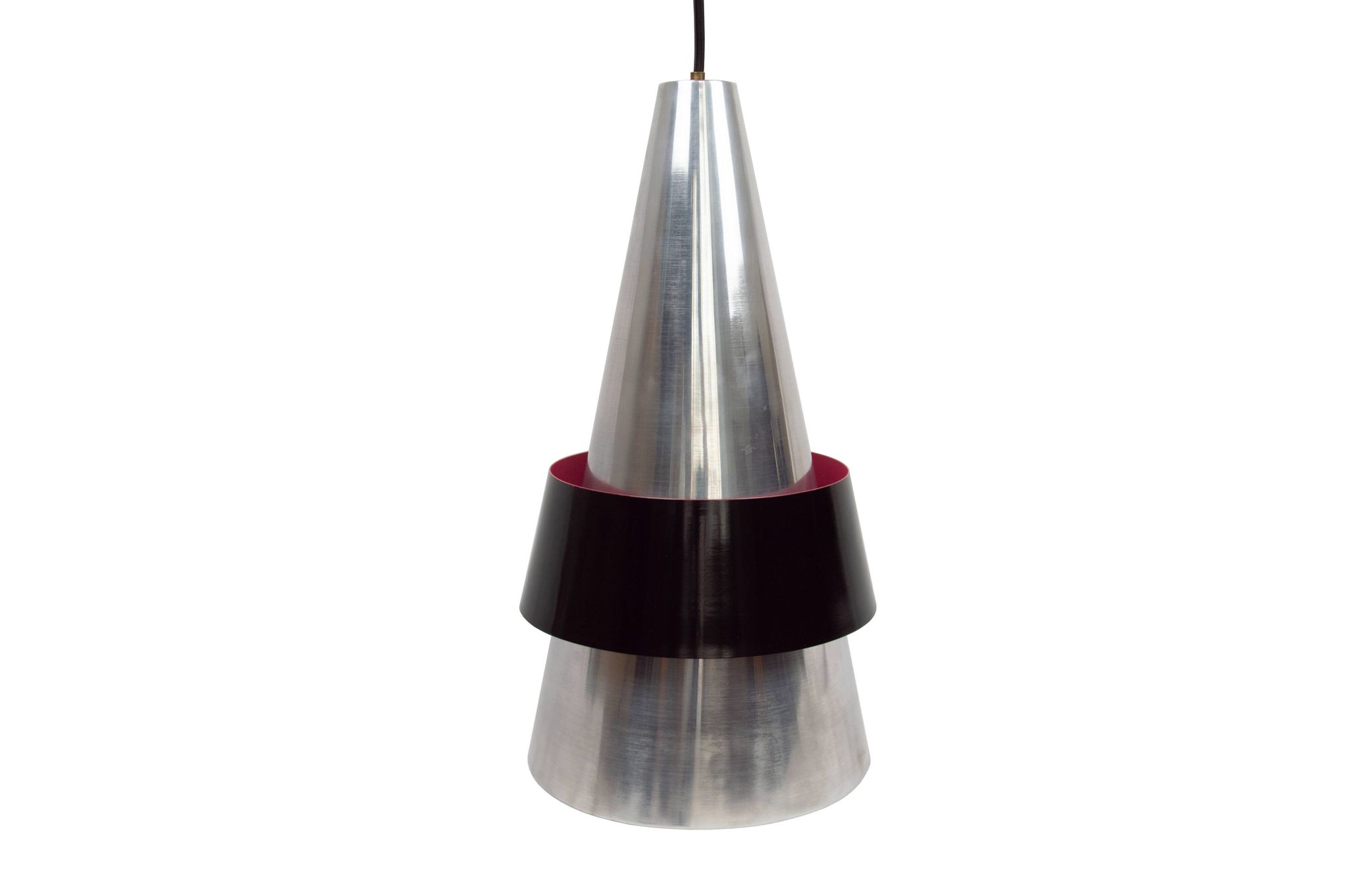 Vintage Danish Pendant Lamp from the 1970s by Jo Hammerborg for F