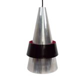 Vintage Danish Pendant Lamp from the 1970s by Jo Hammerborg for F