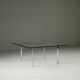 Table basse Original Barcelona par Ludwig Mies van der Rohe pour Knoll, 1920