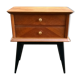 Vintage oak bedside 1950