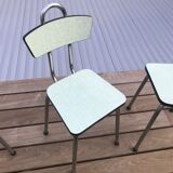 Series 4 vintage chairs formica