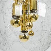 Sputnik Ball Chandelier by Doria, Germany, 1970s