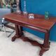 Regency mahogany console desk 19th century