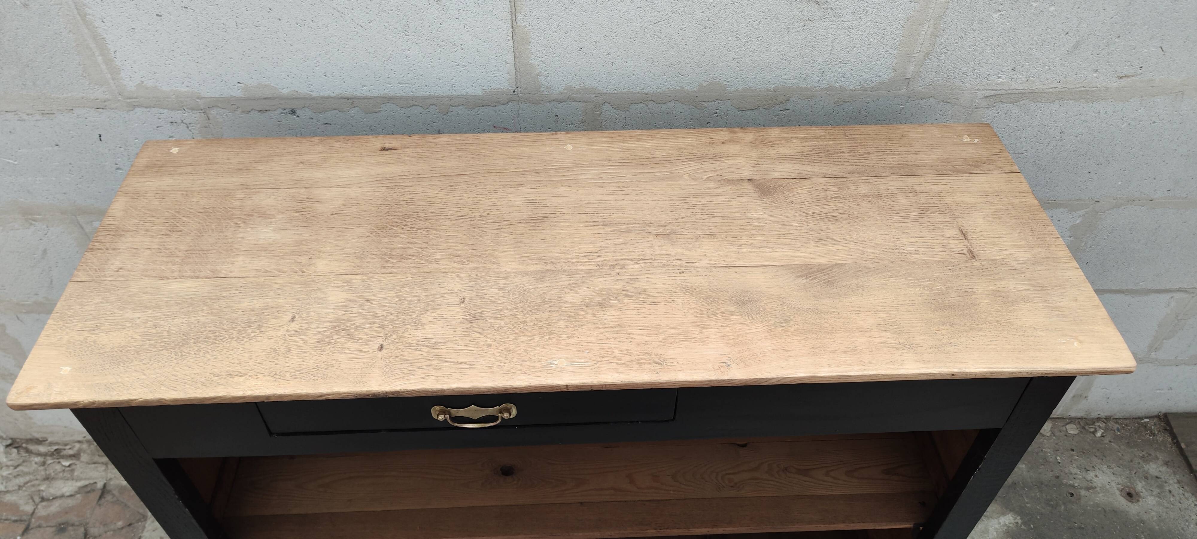 Cash counter commercial furniture black patina