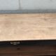 Comptoir caisse meuble de commerce patine noire
