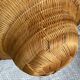 Asian hat made of bamboo and braided rattan