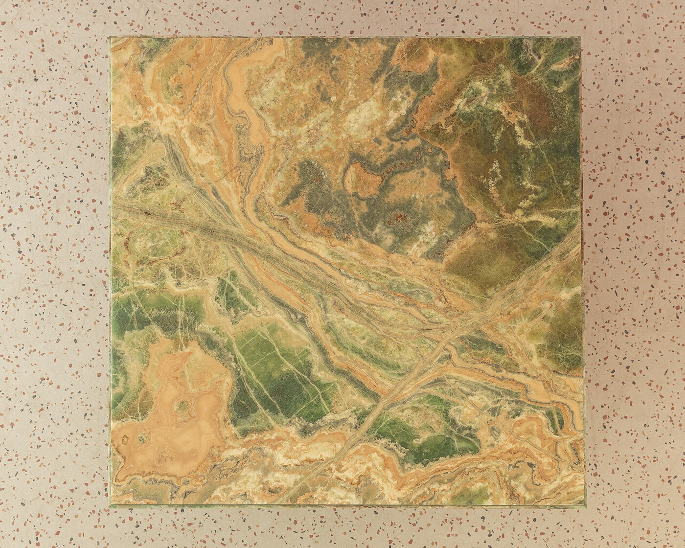 1960s onyx coffee table