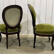Pair of Napoleon III period chairs in rosewood - 19th century