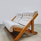 Vintage Swedish folding sofa