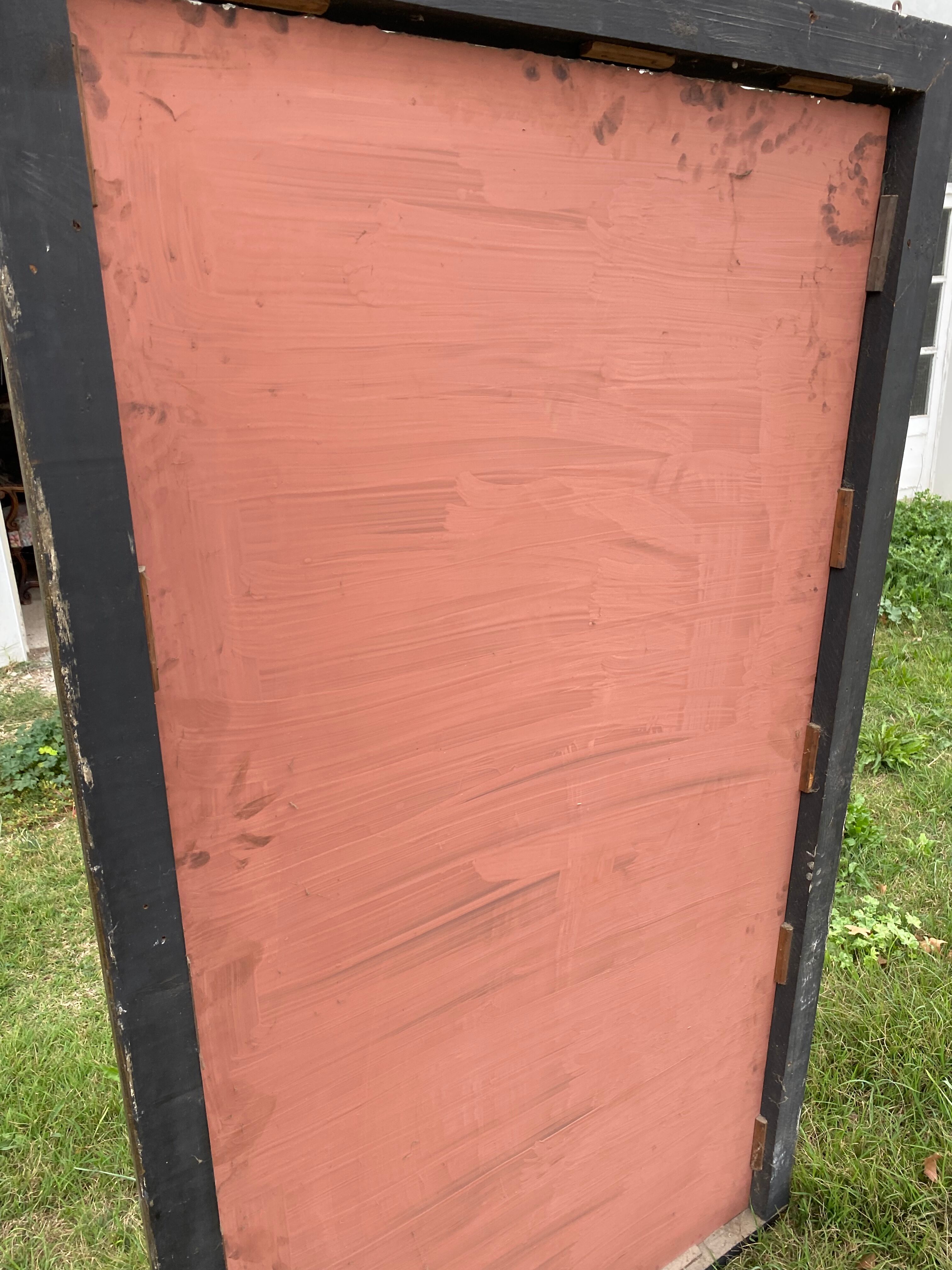 Golden mirror XIXth, 186x106 cm