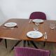 Vintage teak dining table by david rosen for norkompaniet 1950 sweden