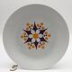 6 assiettes plates en porcelaine de bohème, 1970s, TK Thun -Tchécoslovaquie