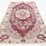 6x9 Rug For Classic Room Burgundy Vintage Persian Rug, 175x282Cm SK5137